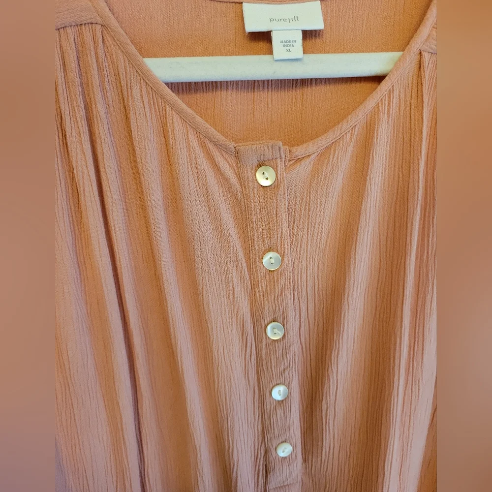 JJill "Pure Jill" Tunic  XL - Picture 4 of 7